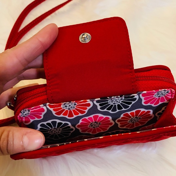 NWOT VERA BRADLEY Red Wallet Mini ❤️ - Picture 5 of 6